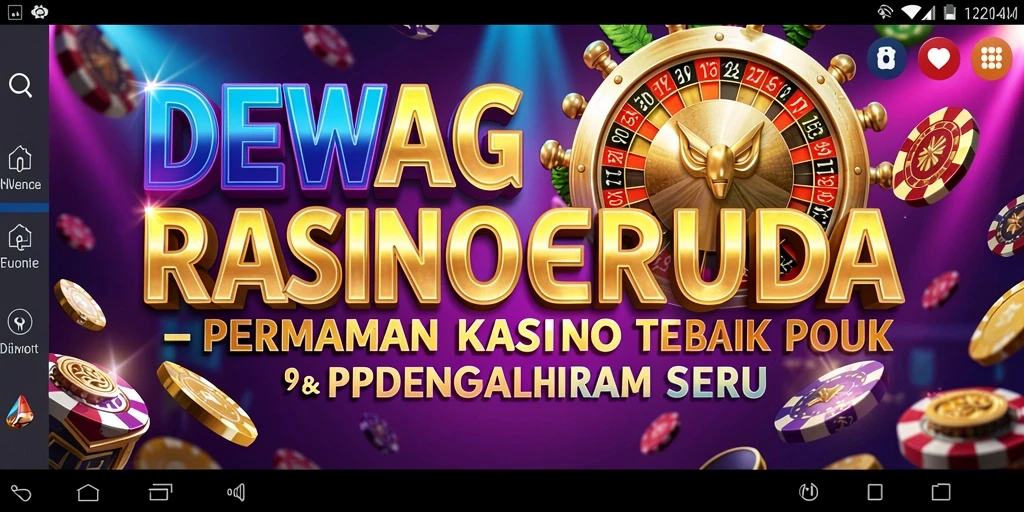 Tampilan menakjubkan dari gameplay DEWAGARUDA yang penuh warna dan menarik.