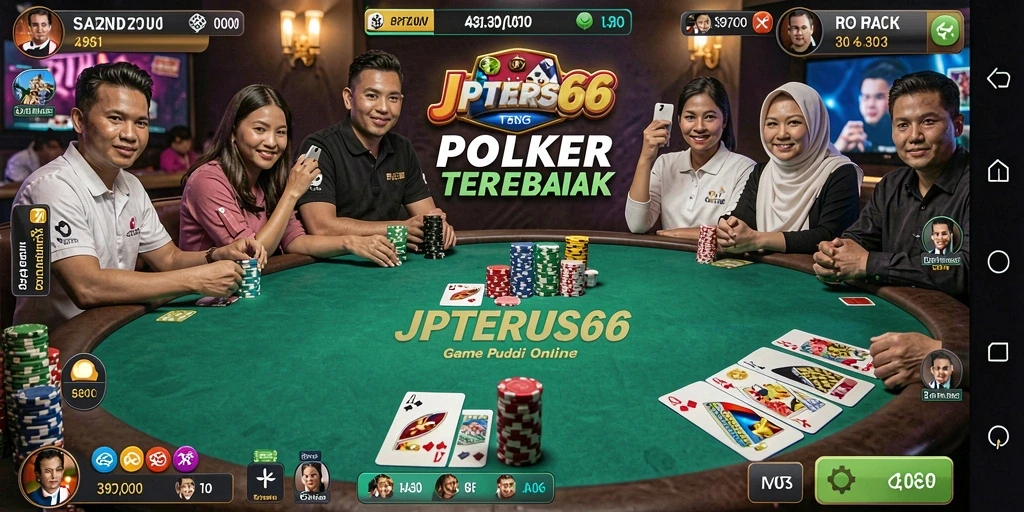 Tangkapan layar gameplay Poker yang menarik di JPTERUS66