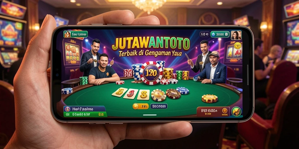 Tampilan menarik dari gameplay Live Casino di JUTAWANTOTO.
