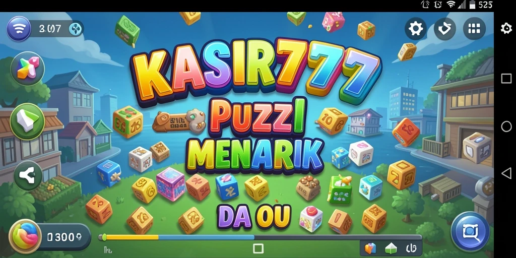 Tampilan gameplay KASIR777 yang penuh warna dan menantang.