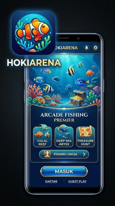 Beragam kategori aplikasi yang tersedia di hokiarena.